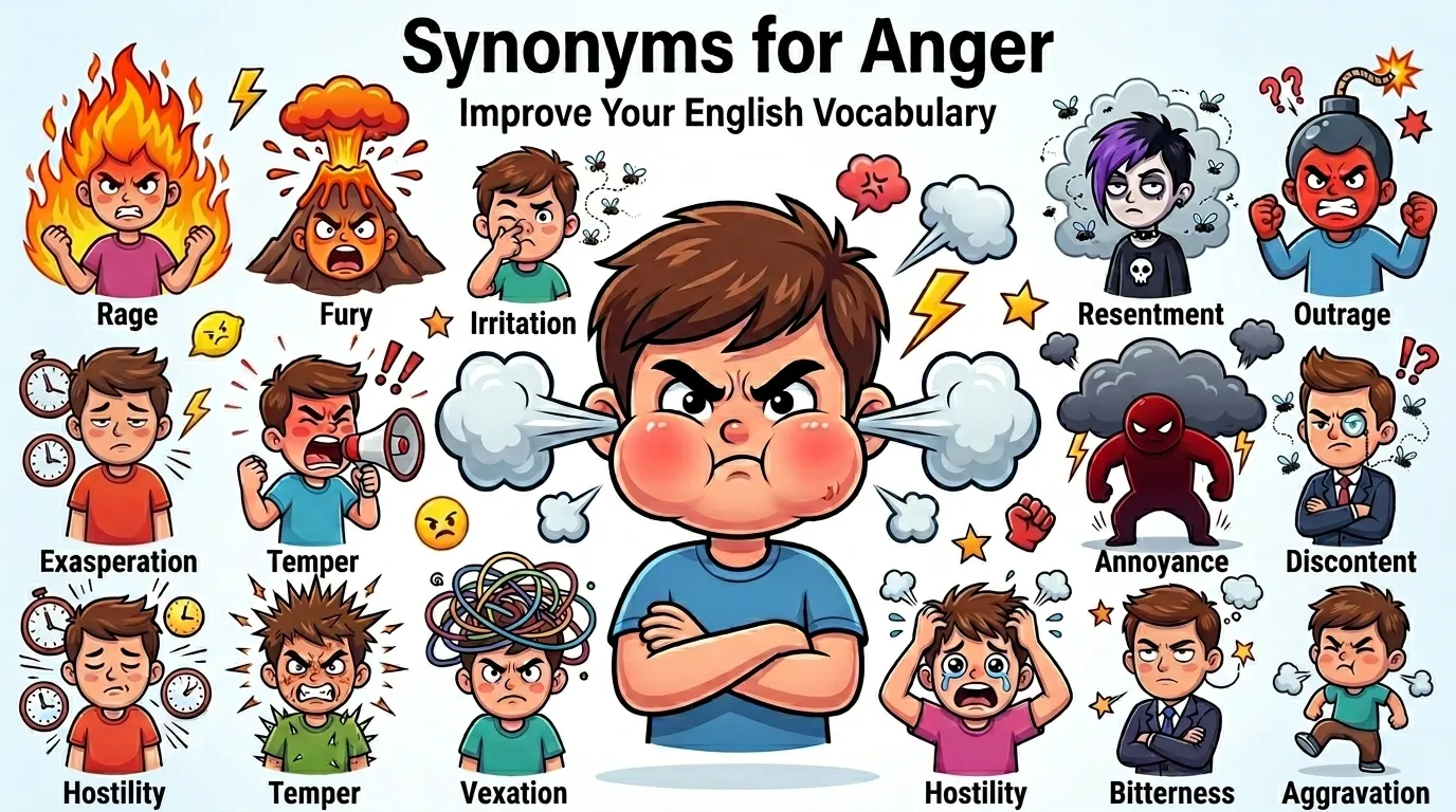 Synonyms for Anger