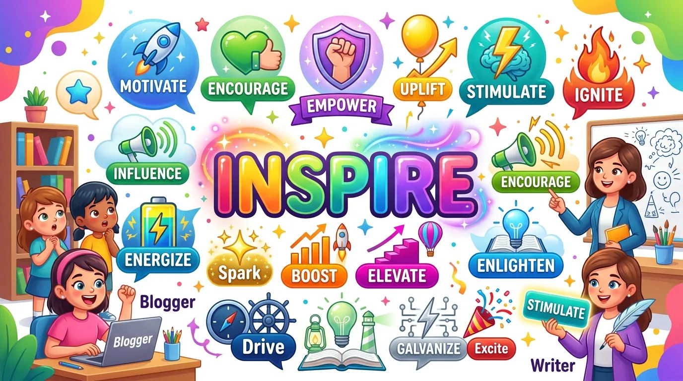 Synonyms for Inspire