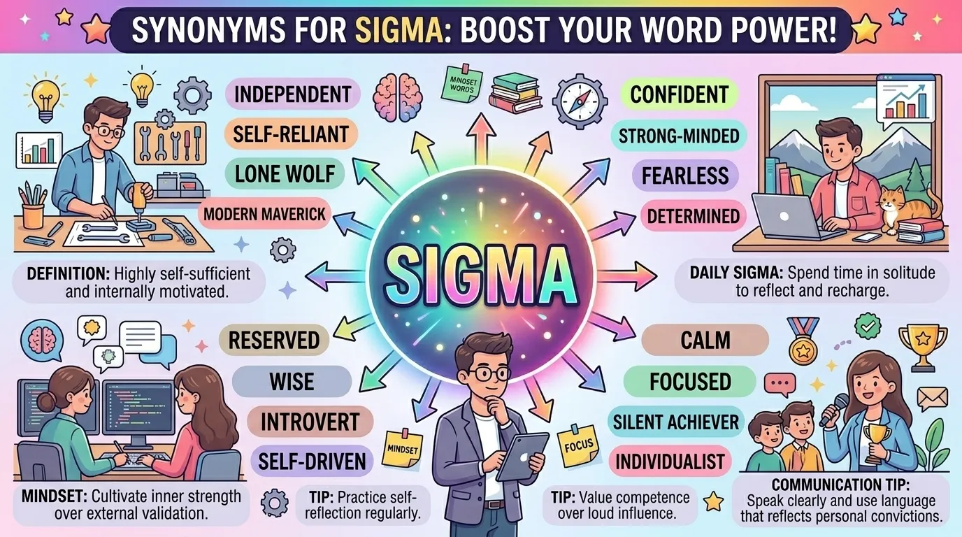 Synonyms for Sigma