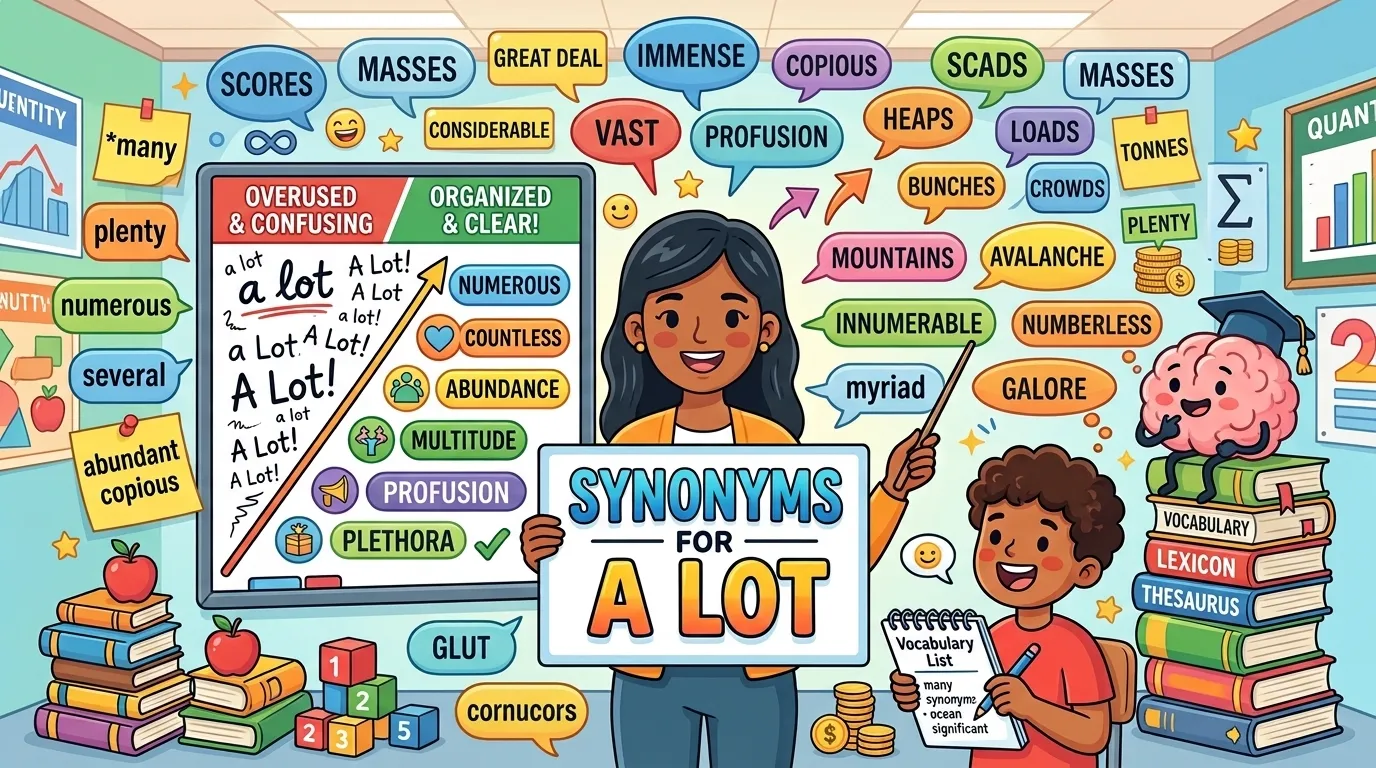 Synonyms for a Lot