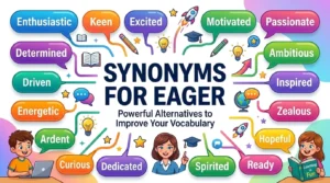 Synonyms for Eager
