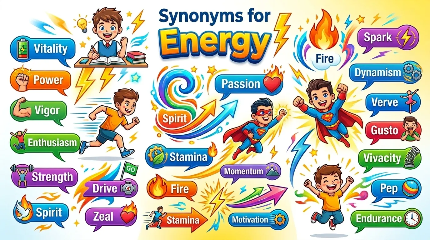 Synonyms for Energy