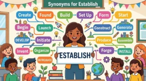 Synonyms for Establish