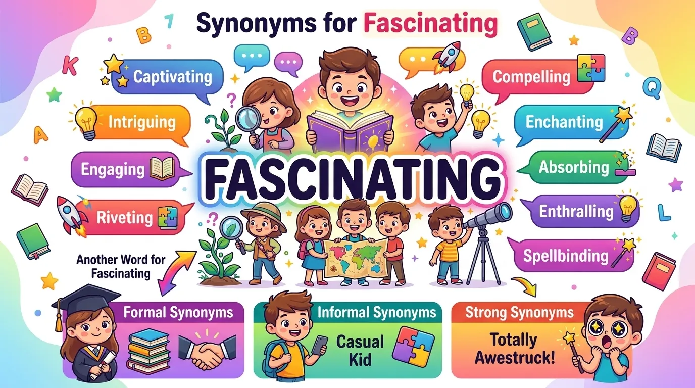 Synonyms for Fascinating