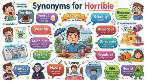 Synonyms for Horrible