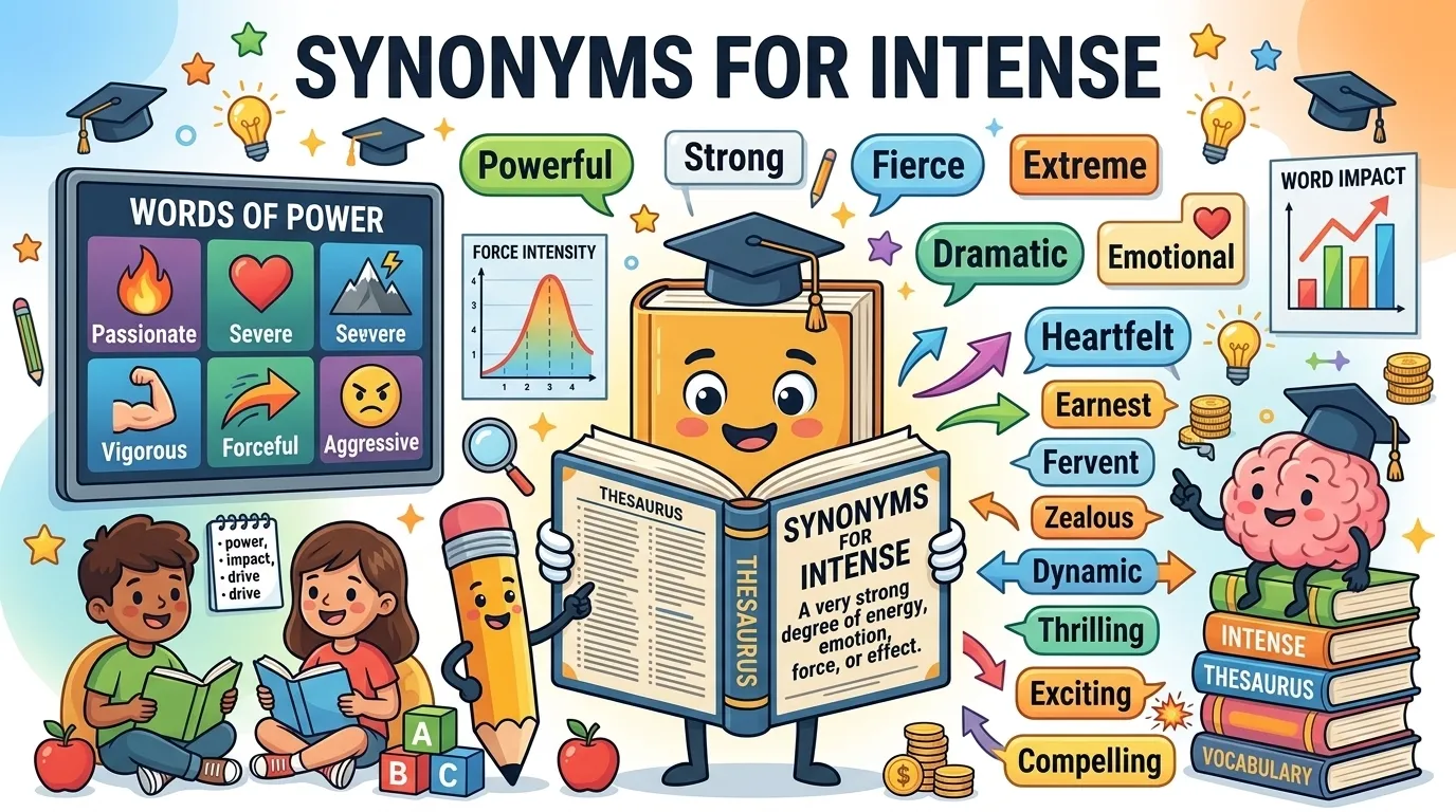 Synonyms for Intense