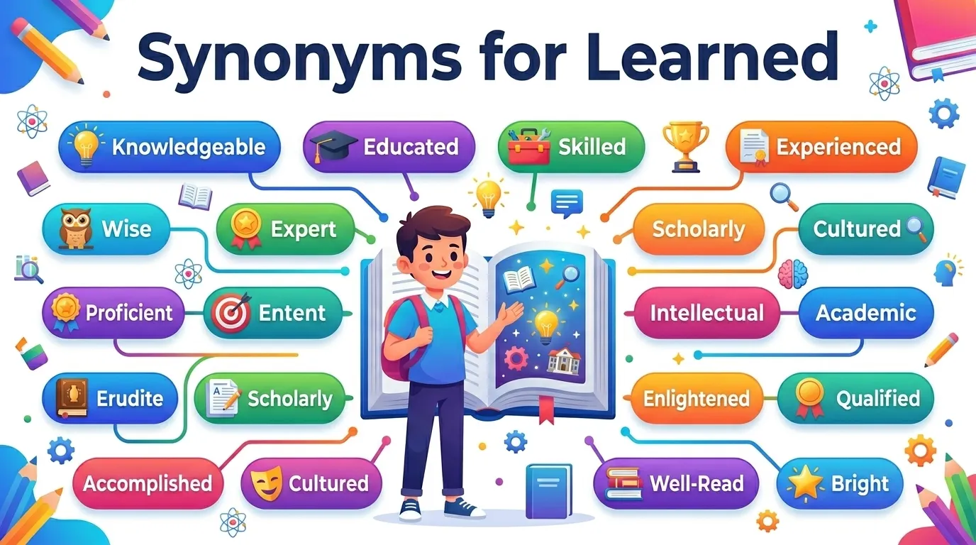 Synonyms for Learned