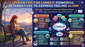 Synonyms for Lonely