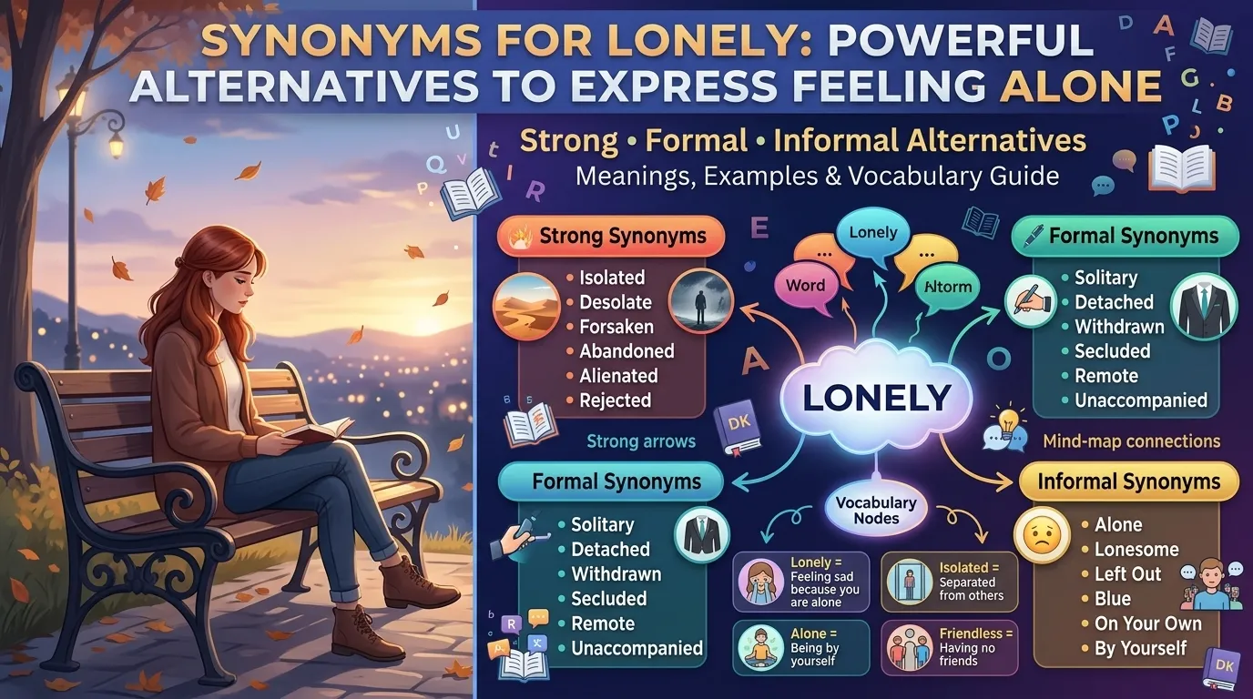 Synonyms for Lonely