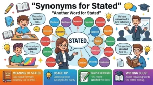 Synonyms for Stated
