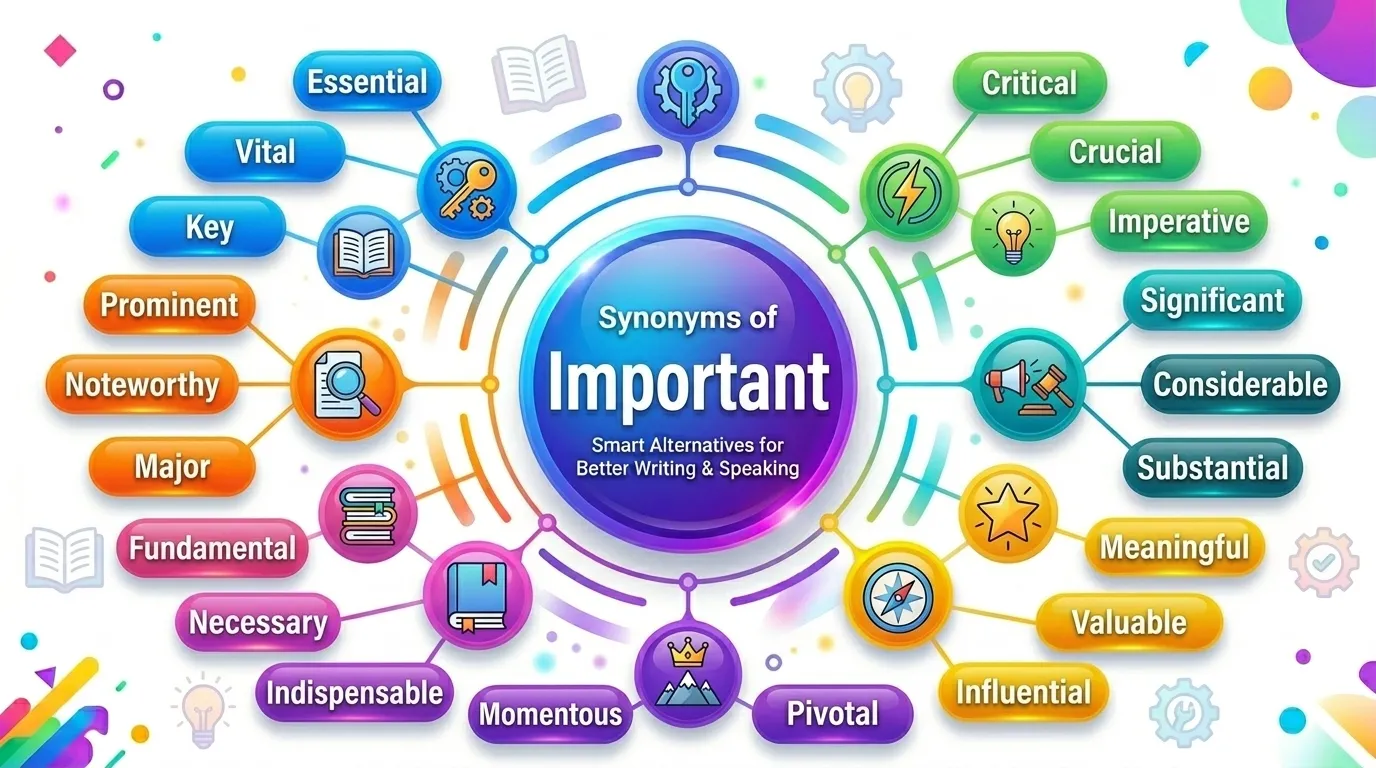 Synonyms of Important