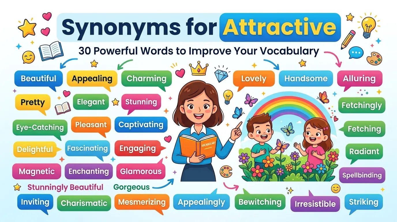 Synonyms for Attractive
