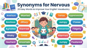 Synonyms for Nervous