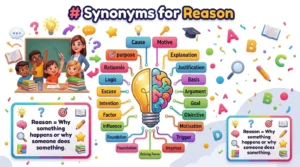 Synonyms for Reason
