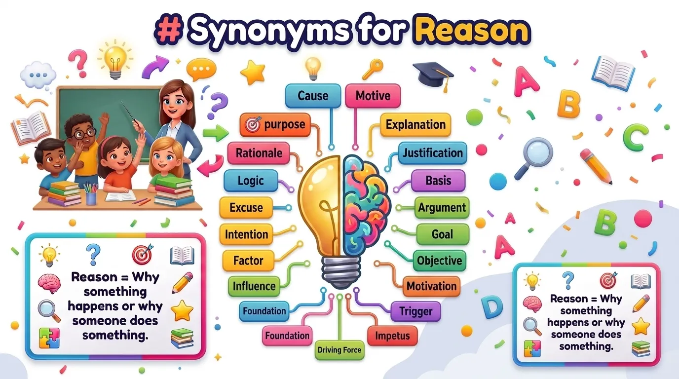 Synonyms for Reason