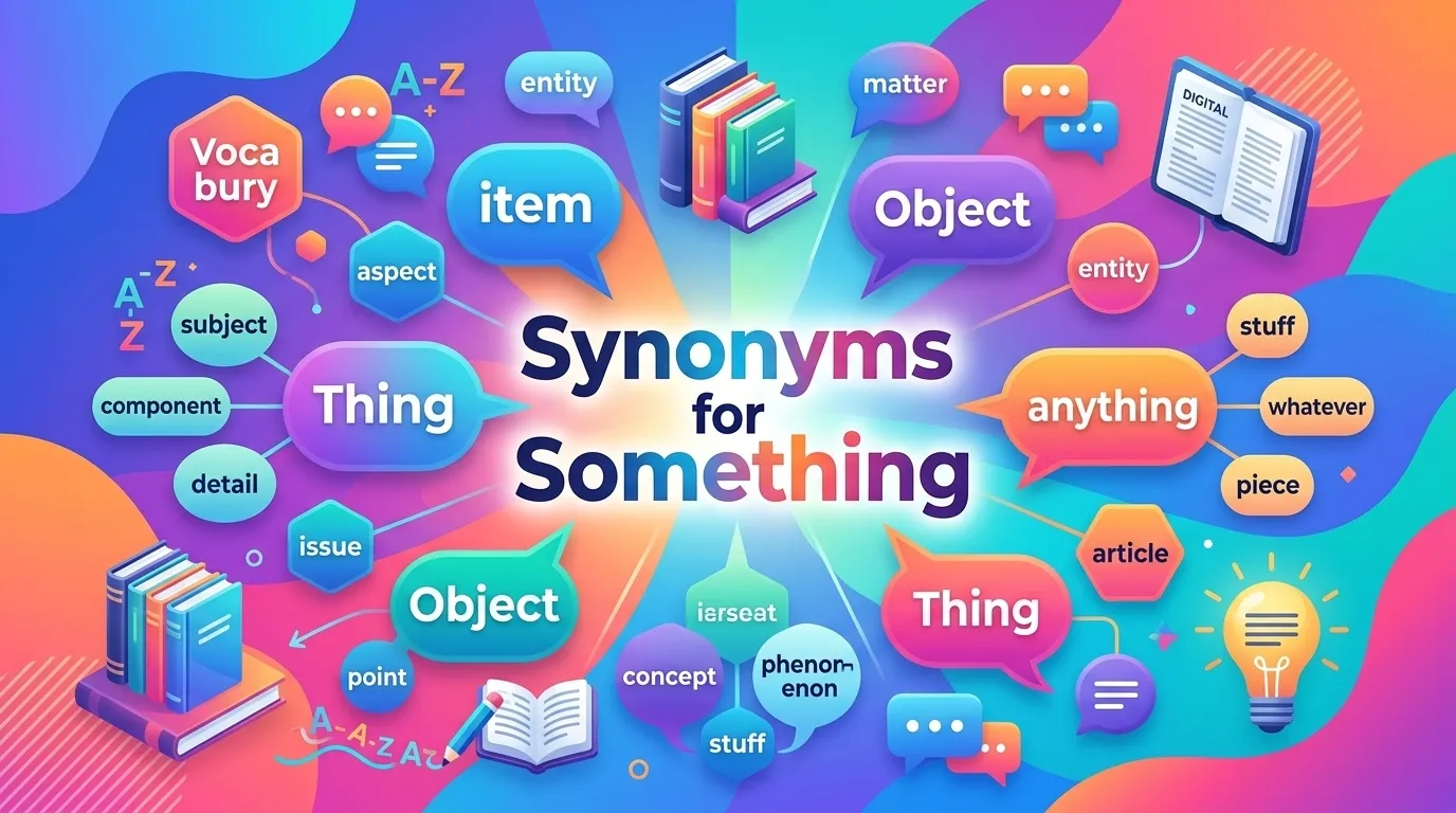 Synonyms for Something