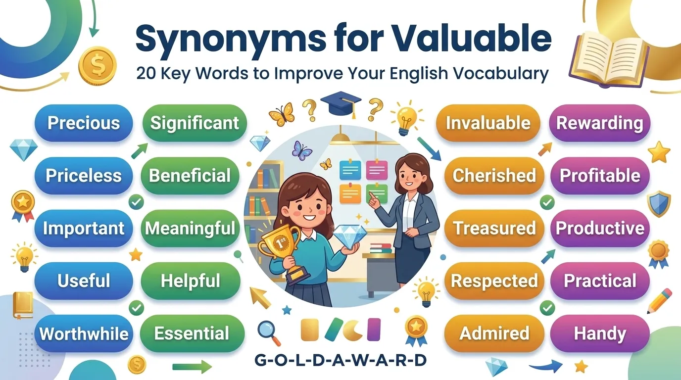 Synonyms for Valuable