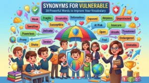 Synonyms for Vulnerable